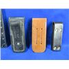 Image 2 : 3 Leather Sheaths - Edge Mark, Taymor and Leatherman