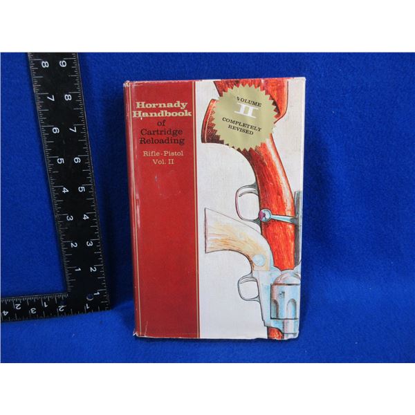 1 Book - Hornady Handbook - Rifle/Pistol Reloading Vol. II