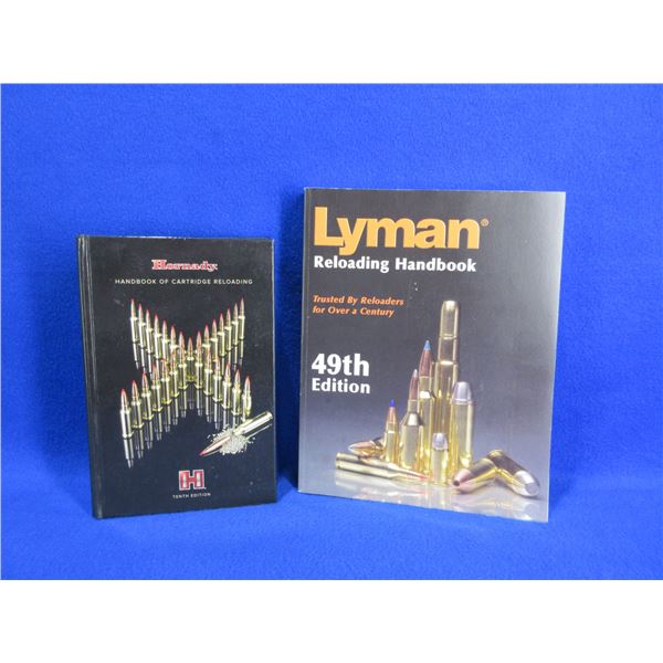 2 Books - Hornady Handbook and Lyman Handbook