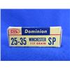 Image 2 : Collector Ammo - 25-35 Win. 117gr SP Dominion Cartridges