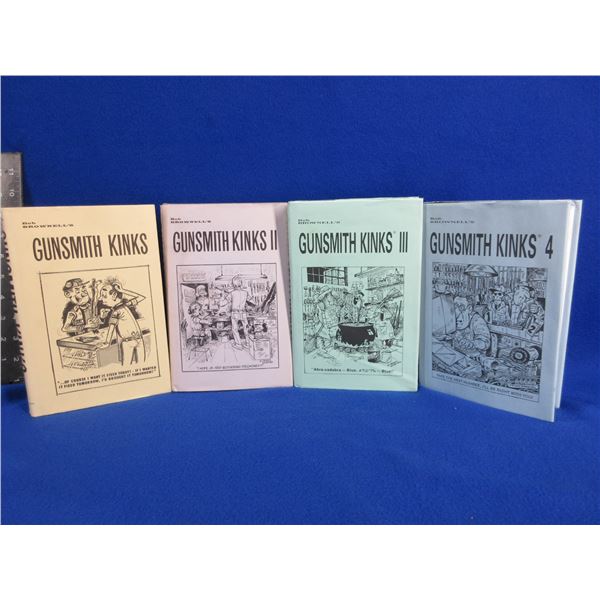 NEW - 4 Books - Brownell's Gunsmith Kinks - 4 Volume Set