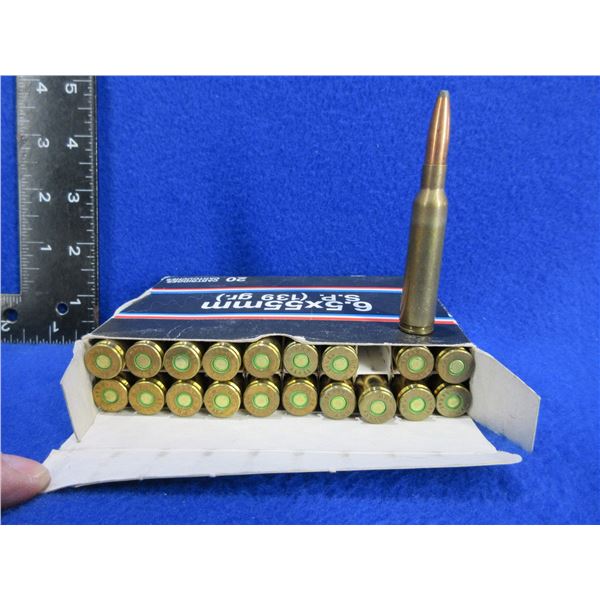 6.5X55MM 139gr SP Century Cartridges - Box of 20