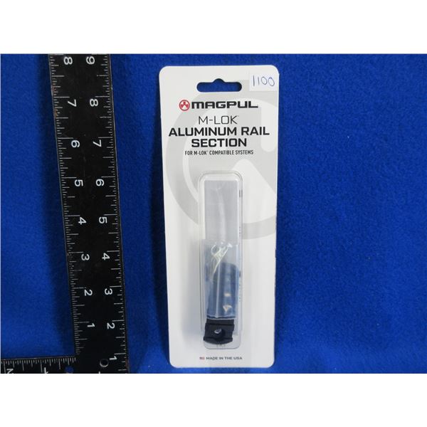 NEW - Magpul M-Lok Aluminum Rail Section - 5 Slot