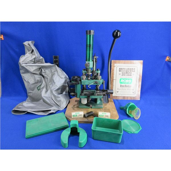 RCBS Green Machine Progressive Reloading Press - As Is