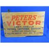 Image 1 : Wood Ammo Box - Peters Victor - 14 1/4" x 9 1/4" x 9"