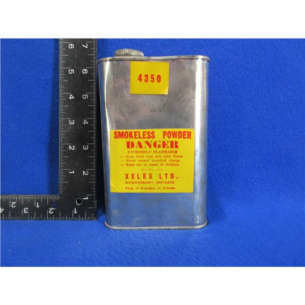 Xelex Ltd. 4350 Smokeless Powder - 1 lb Tin Appears Full