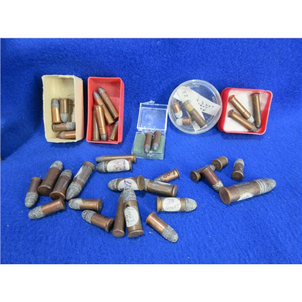 Collector Ammo - 38 Misc. Rimfire Cartridges