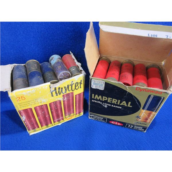 12 Ga. 2 3/4" Mixed Shotshells - 2 Boxes of 25