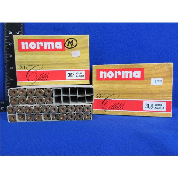 NEW - Brass Only - 308 Norma Mag Unprimed