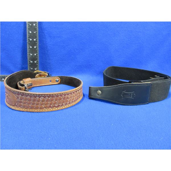 2 Adjustable Rifle Slings - Levys and Browning