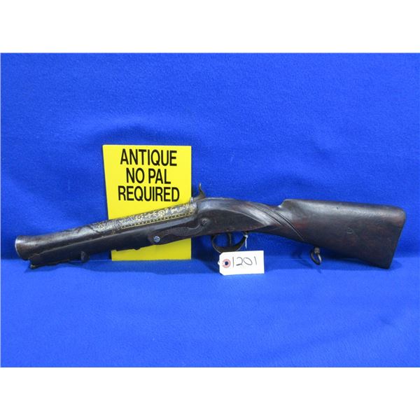 Antique - Indo Persian Horseman Blunderbuss Perc. Cap