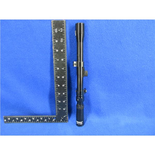 Tasco RF 3-7x20 Scope with Rings - Appears Clear
