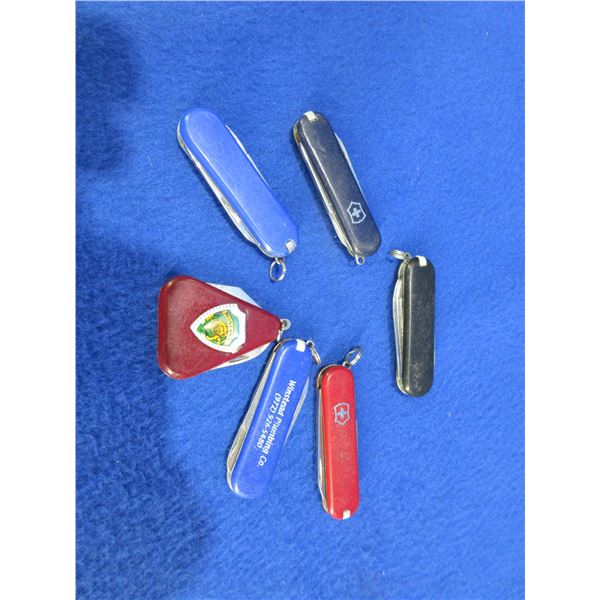 6 Key Chain Knives