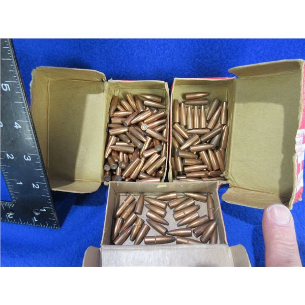 6MM .243" FMJ and Spire Point Hornady Bullets