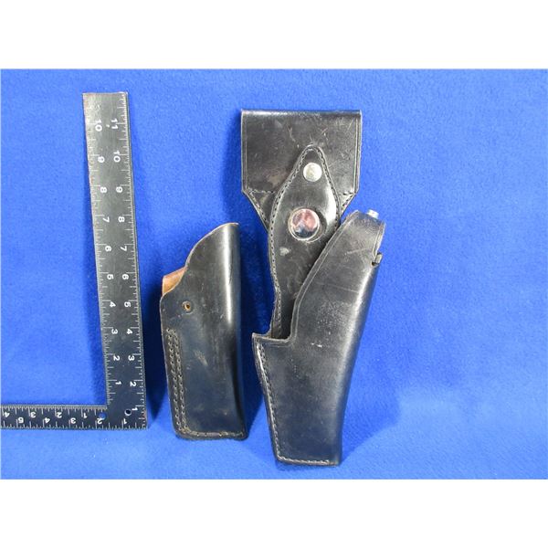 2 Leather Holsters - Right Hand