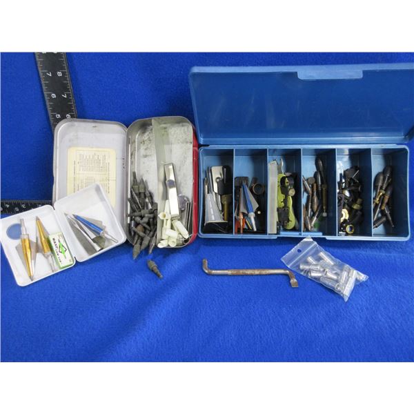 Lot of Misc. Archery Supplies - Broadheads, Nocks, Points