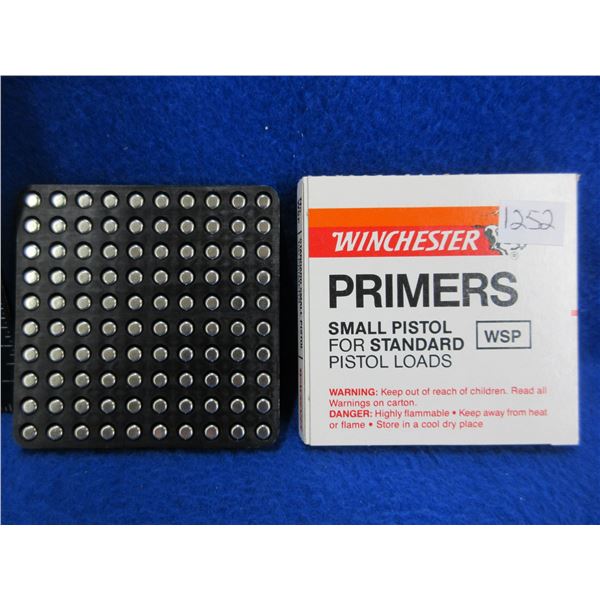 Winchester No. WSP Small Pistol Standard Load Primers