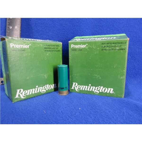 12 Ga. 2 3/4" 9 Shot Premier Remington Shotshells
