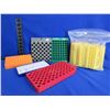 Image 1 : 5 Reloading Trays and a Bag of Plastic Cartridge Holders