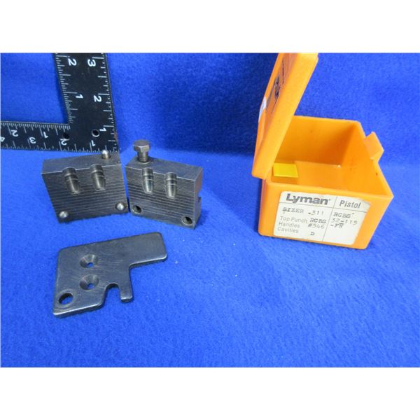 Lyman RCBS 2 Cavity Bullet Mold # 32-115-FN
