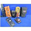 Image 1 : Lot of 6 Misc. Sheaths for Knives, Hatchet, Multi-tools