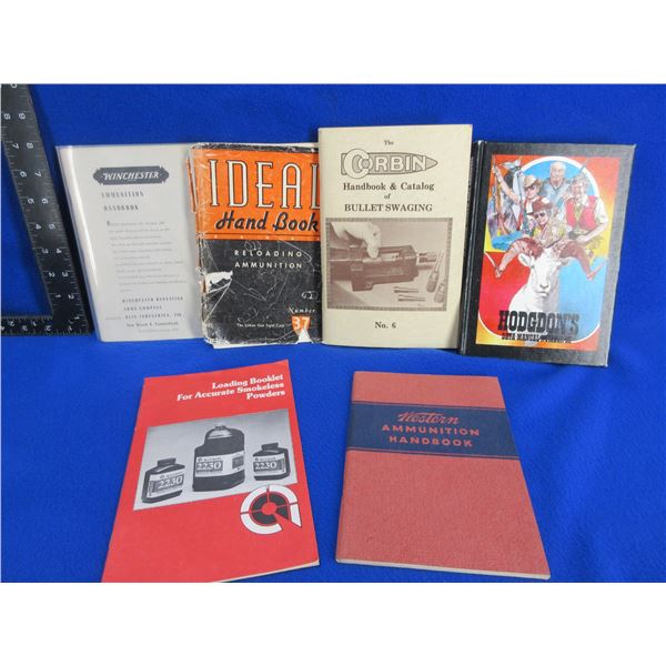6 Reloading and Ammuntion Handbooks