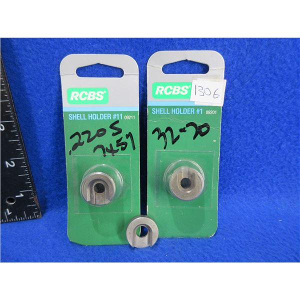 3 RCBS Shellholders # 1, 2 and 11 - 1 and 11 are New