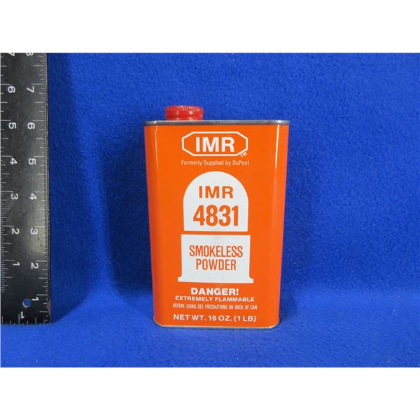 IMR 4831 Smokeless Powder - 352 Grams Including Tin