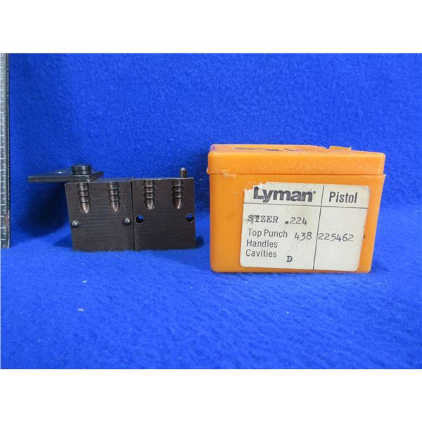 Lyman Double Cavity Bullet Mold # 225462