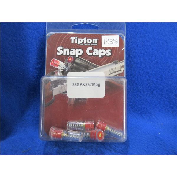NEW - Tipton 38 Spl/357 Mag Snap Caps - Pack of 6