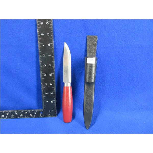 Fixed Blade Knife with Sheath - Mora Sweden - 4" Blade