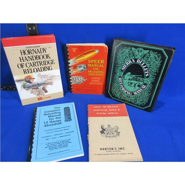 5 Reloading Manuals