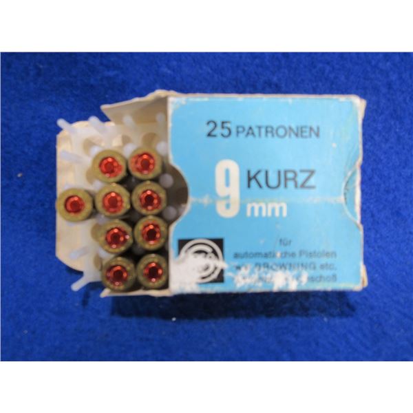 Collector Ammo - .380 Auto Pistol FMC Geco Cartridges