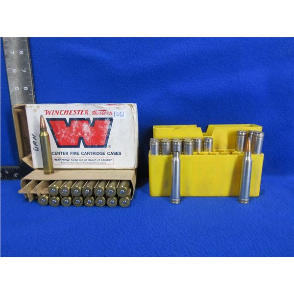 300 Win. Mag Reloads - Box of 16, Box of 4 + 11 Brass