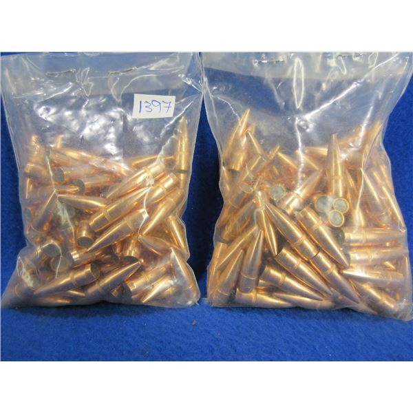 30 Cal. .308" 150gr FMJ BT Hornady Bullets - 2 Bags of 100