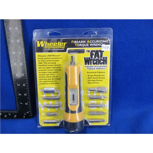 Wheeler Engineering Firearm Accurizing Torque Wrench