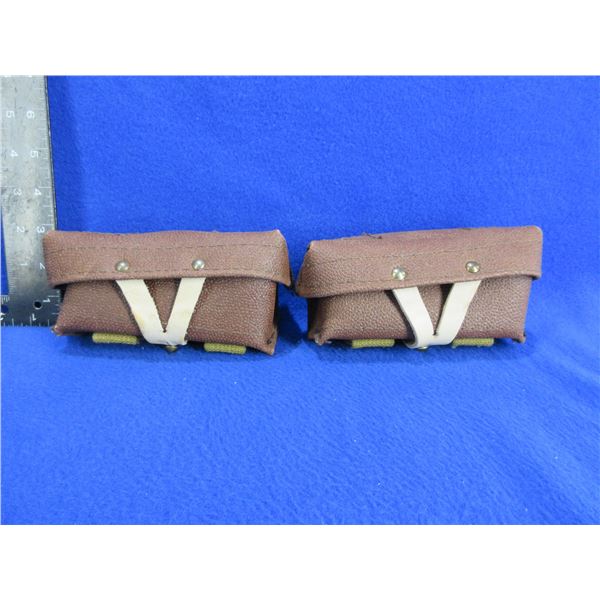 2 Russian SKS Stripper Clip Ammo Pouchs