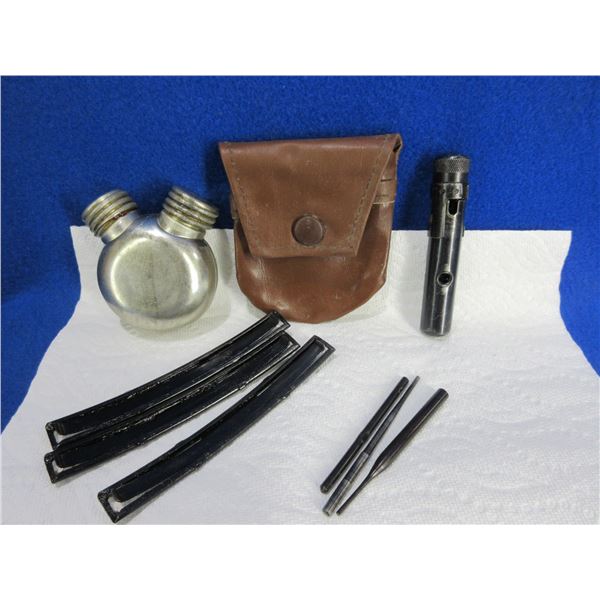 2 Compartment Oiler, Pouch, Cleaning Kit, 3 Stripper Clips