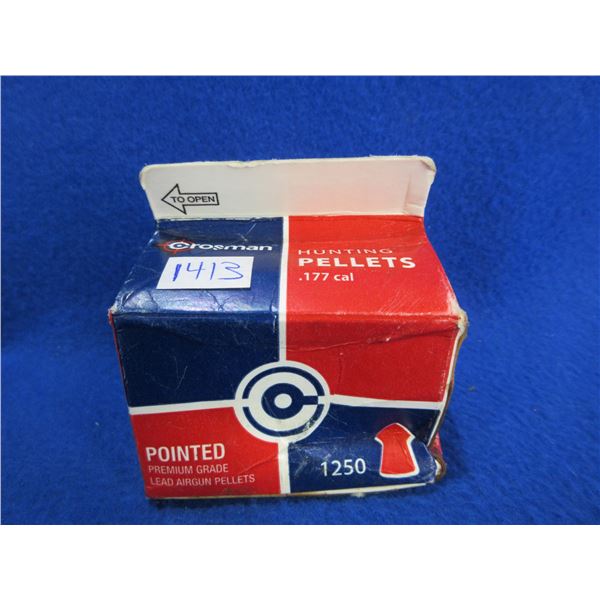 .177 Cal. Crosman Hunting Pellets Pointed - Carton of 1250