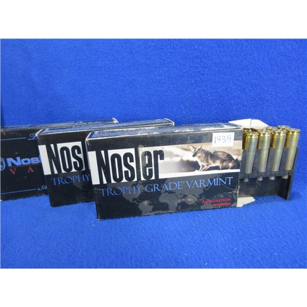 Brass Only - 22-250 Rem. Unprimed - 3 Boxes of 20