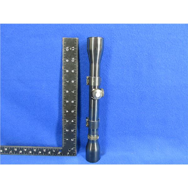 Weaver Marksman 4X Scope with Rings - Appears Clear