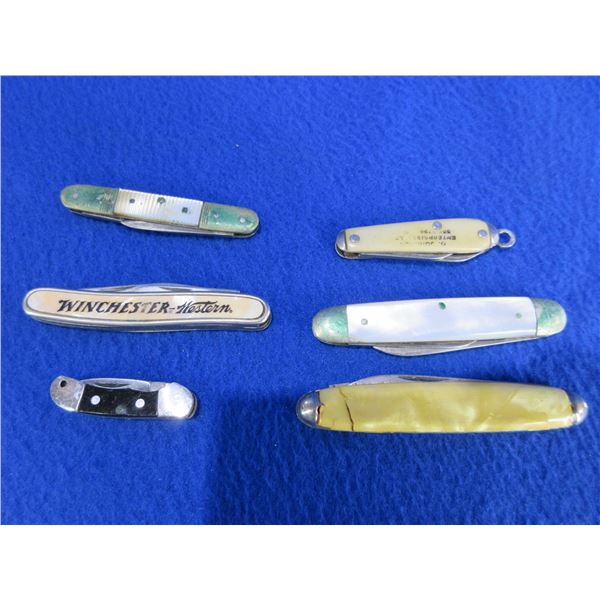6 Key Chain Folding Knives