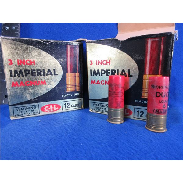 12 Ga. 2 3/4" Mixed Shotshells - Box of 25, Box of 24