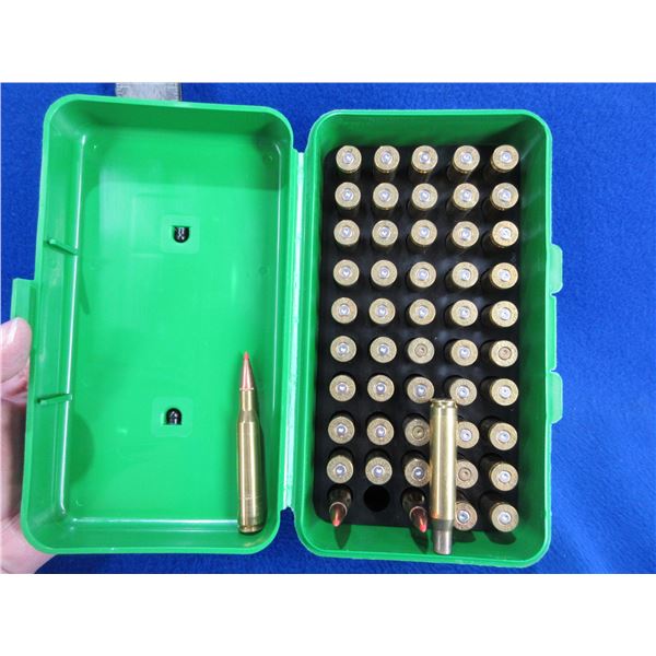 270 Win. Reloads - MTM Box of 3 Cartridges + 48 Brass