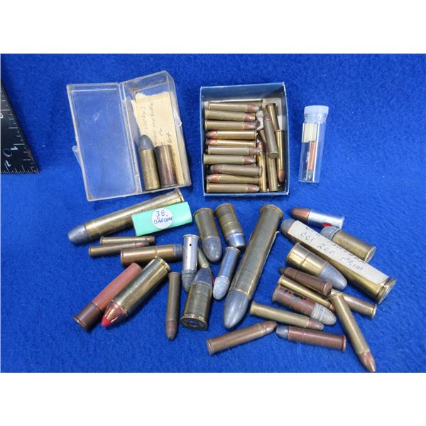 Collector Ammo - 62 Misc. Cartridges - PICK UP ONLY