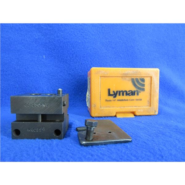 Lyman Double Cavity Bullet Mold RCBS # 44-250-KT