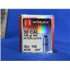 Image 2 : 30 Cal. .308" 150gr RN Interlock Hornady Bullets - Box of 80
