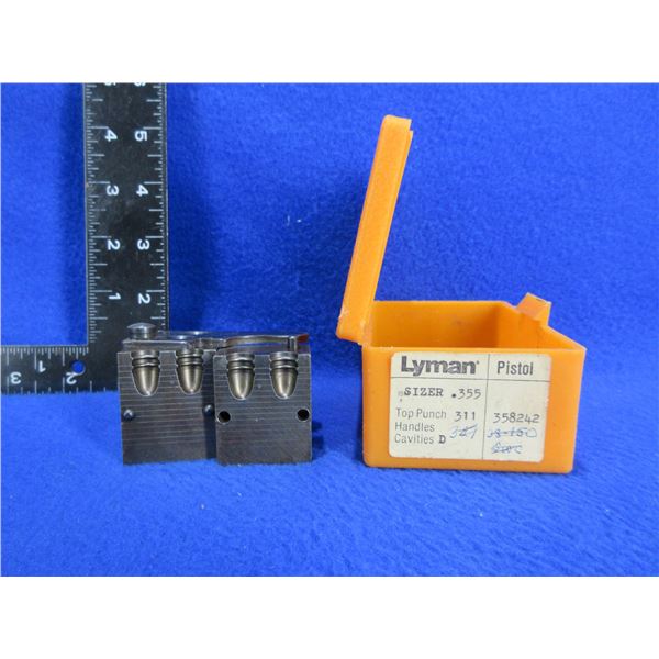Lyman 38 Spl/357 Mag Double Cavity Bullet Mold # 358242A