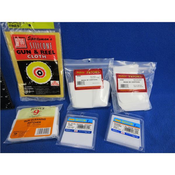 Lot of Misc. Patches and a G96 Silicone Gun Cloth