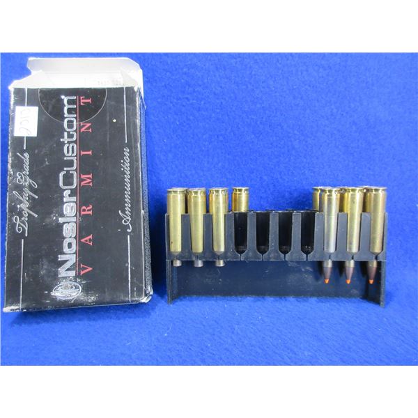 22-250 Rem. Reloads - Box of 6 + 7 Brass